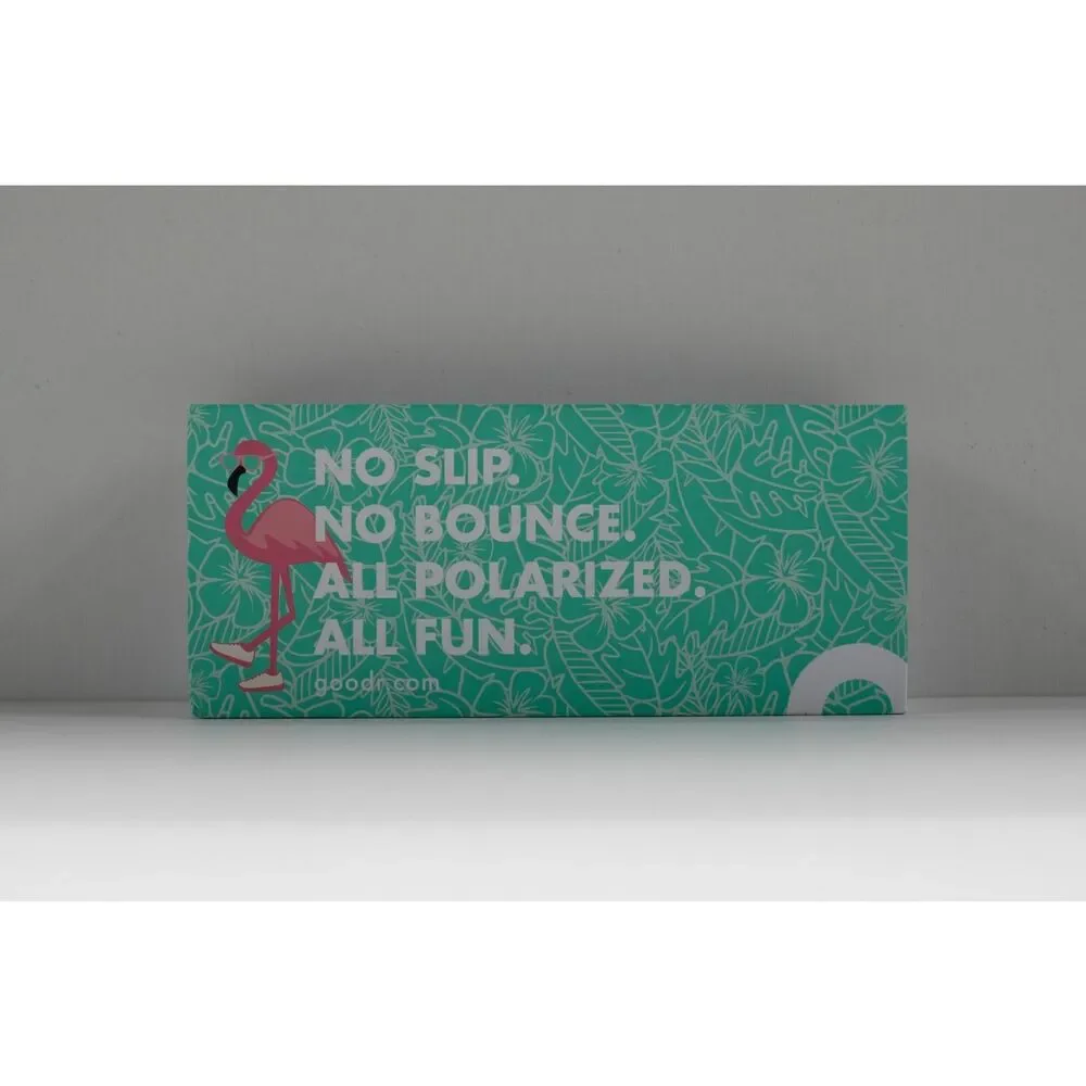 Goodr OG OCRWC Black/Green Polarized Sunglasses G00143-OG-BK1-NR - Picture 7 of 12